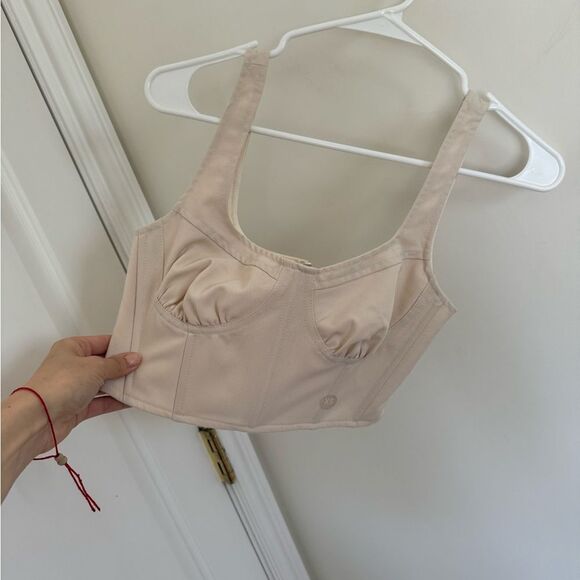 Pacsun LA Hearts Cropped Bustier Corset Top XS - Picture 2 of 5